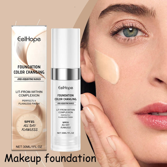 Color Changing Liquid Foundation