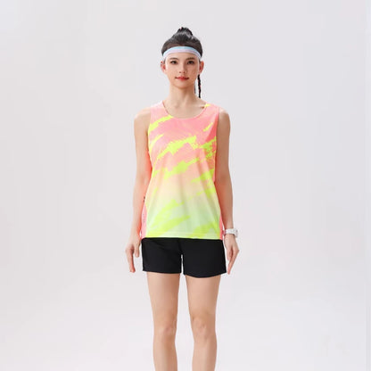 Sublimation Print Running Singlet Suit