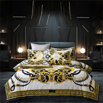 Luxury Modern 3D Digital Print Bedding Set