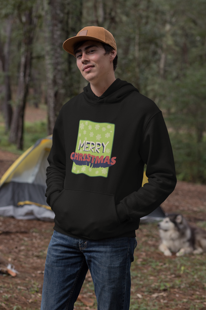 Unisex Merry Christmas Fleece Hoodie