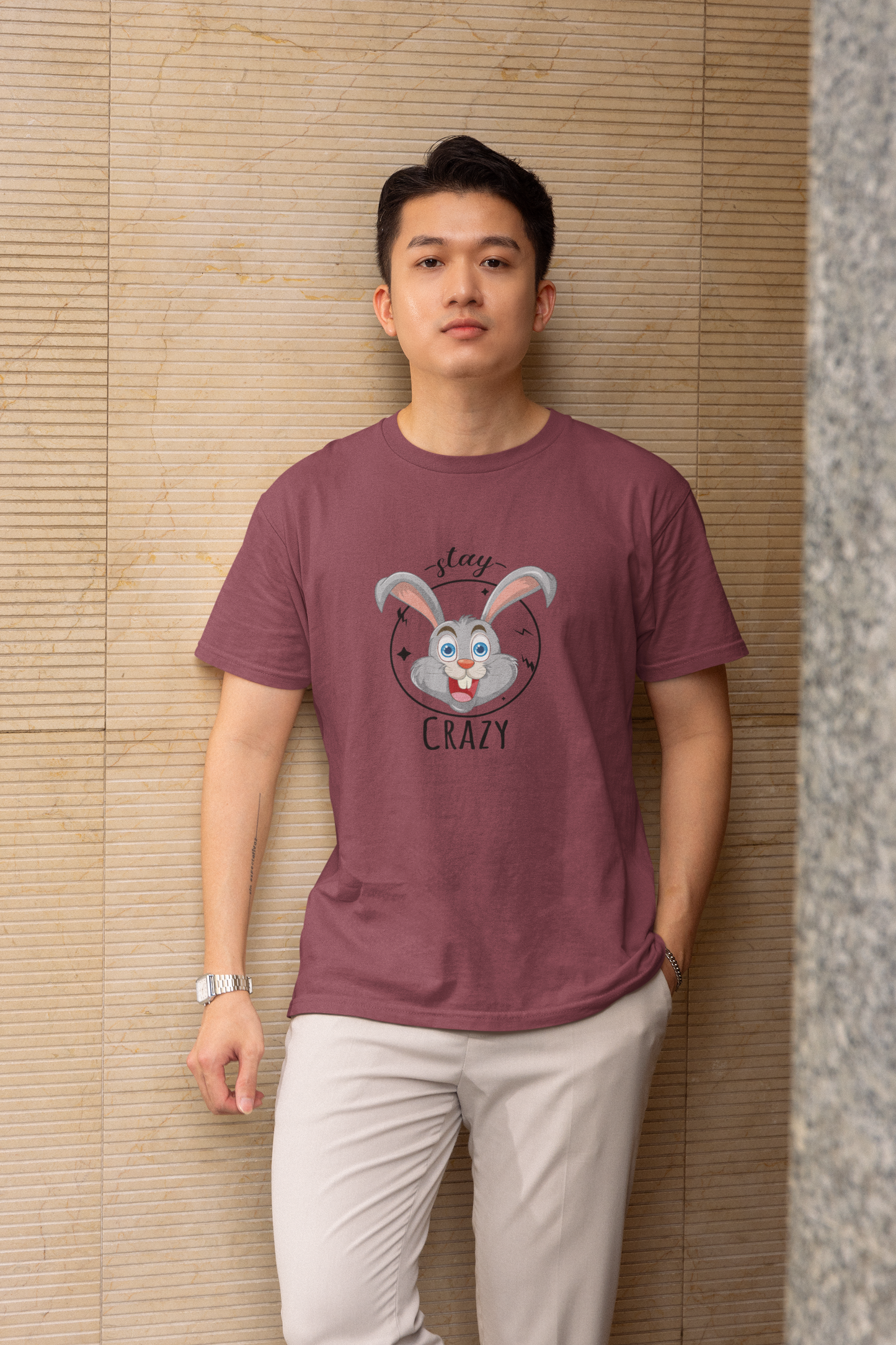 Stay Crazy | Graphic T Shirt | Unisex Softstyle T-Shirt