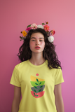 Abstract Leaves Art | Graphic T Shirt | Unisex Softstyle T-Shirt