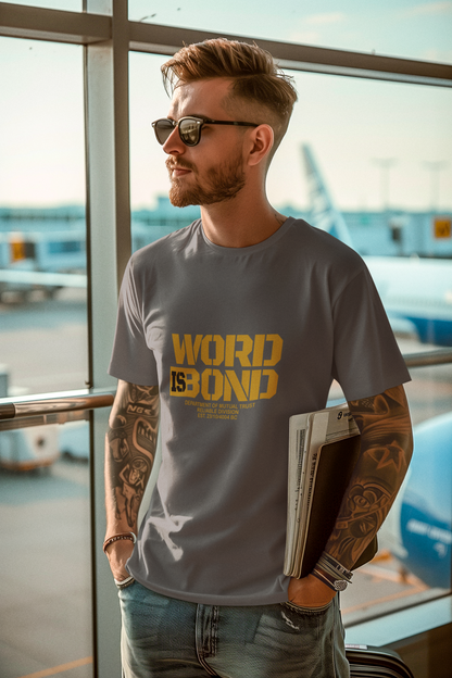Word is Bond | Graphic T Shirt | Unisex Softstyle T-Shirt