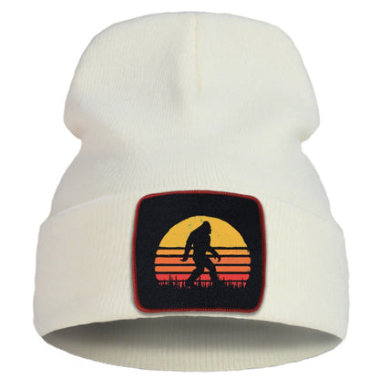 Bigfoot Cartoon Cotton Beanie