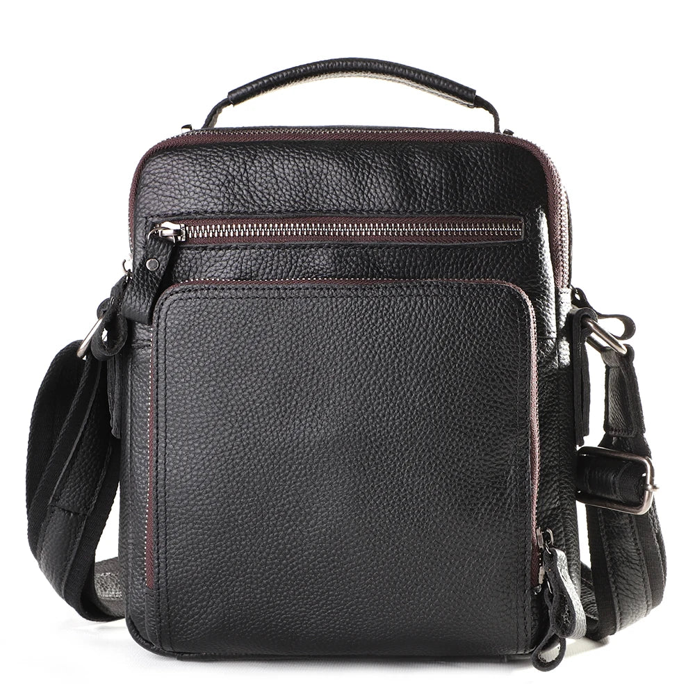Vintage Leather Saddle Bag