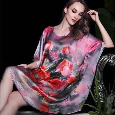 Silk Nightgown Sleepwear