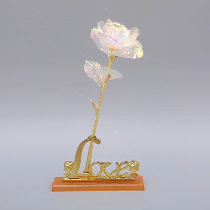 Galaxy Rose Eternal 24K Gold Flower