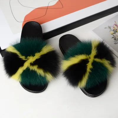 Fluffy Fur Slippers