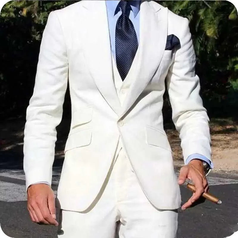 Classy Wedding Tuxedos Slim Suit