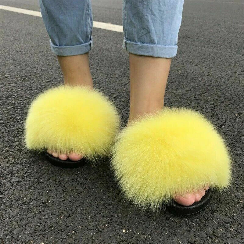Fluffy Fur Slippers