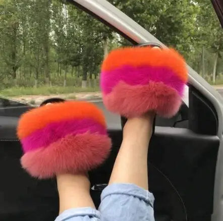 Fluffy Fur Slippers