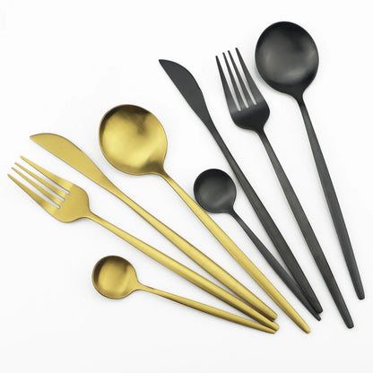 Stainless Steel Western Solid Cutlery Set Edition