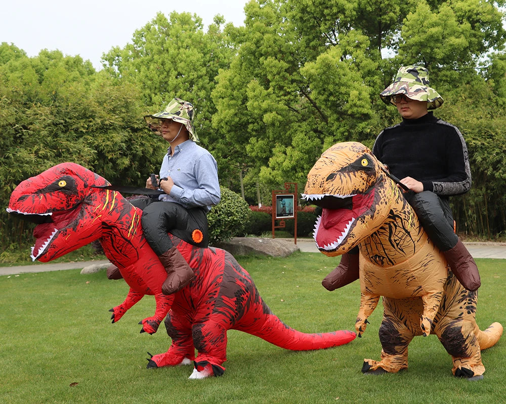 Inflatable T-Rex Dinosaur Costume
