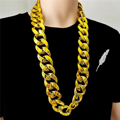 Wide Chunky Chain Necklace
