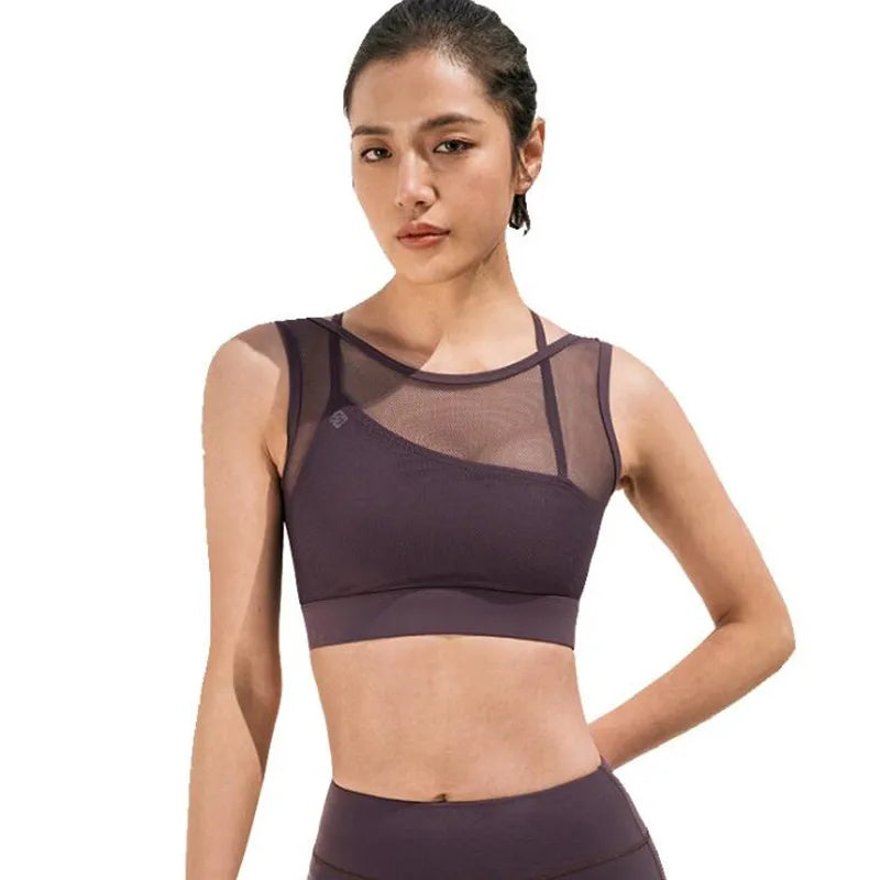 Push-Up Yoga Crop Top