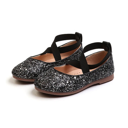 Glitter Sequin Princess Flats