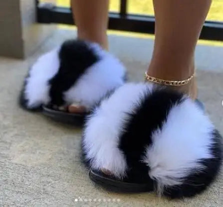 Fluffy Fur Slippers