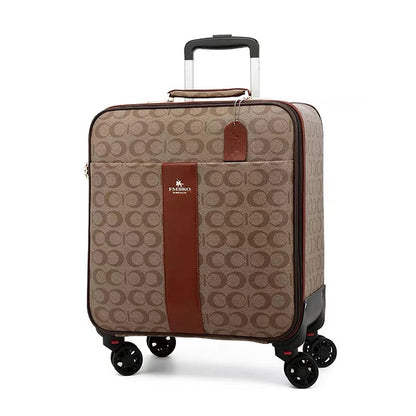 PU Leather Luggage Set with Handbag