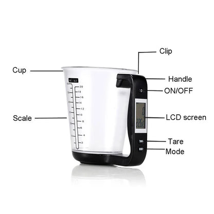 LCD Display Electric Measuring Cup
