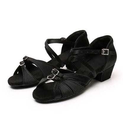 Satin Ballroom Dance Shoes