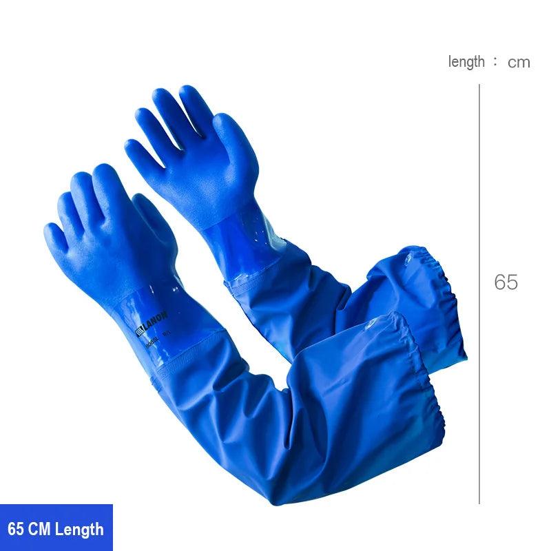 Chemical Resistant PVC Gloves