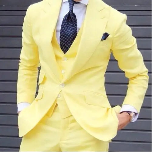 Classy Wedding Tuxedos Slim Suit