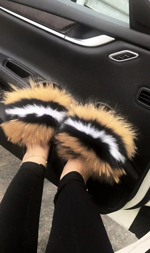 Fluffy Fur Slippers