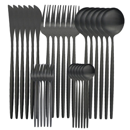 Stainless Steel Western Solid Cutlery Set Edition