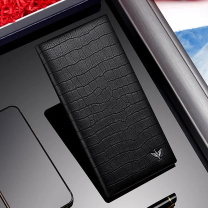 Long Leather Wallet