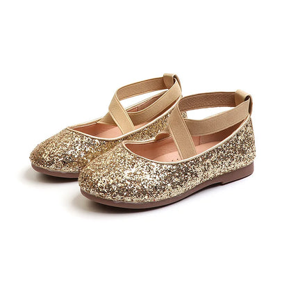 Glitter Sequin Princess Flats