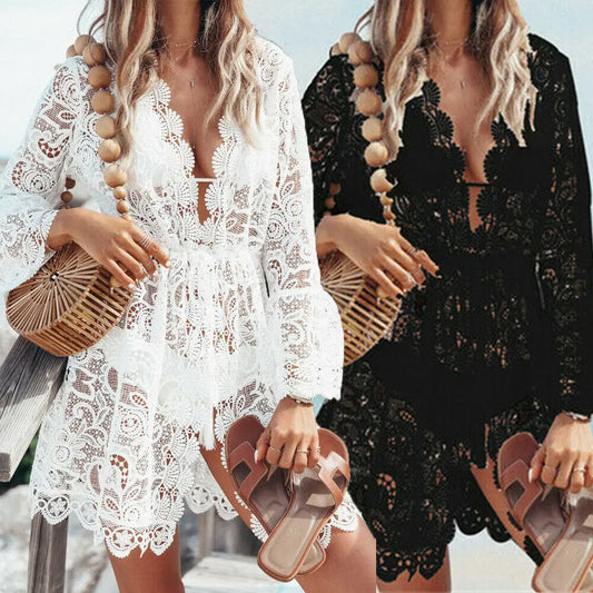 Women’s Lace Bikini Cover-Up