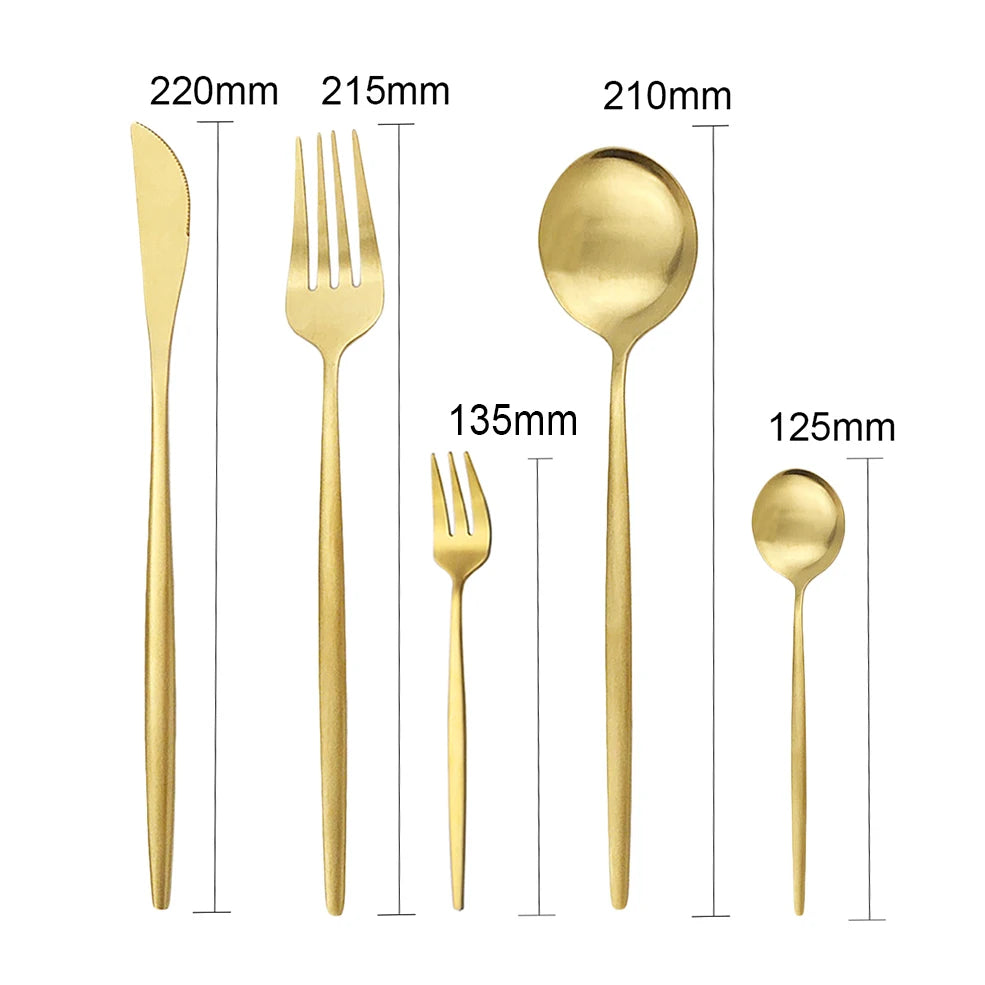 Stainless Steel Western Solid Cutlery Set Edition