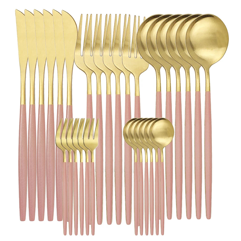 Stainless Steel Western Solid Cutlery Set Edition