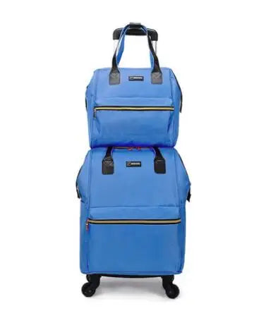 Wheeled Oxford Travel Duffel