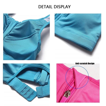 Push-Up Back-Closure Sports Bra