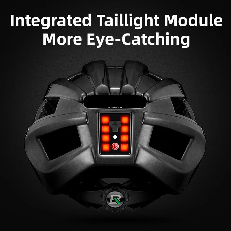 Rechargeable LED Rear Light Bike Helmet