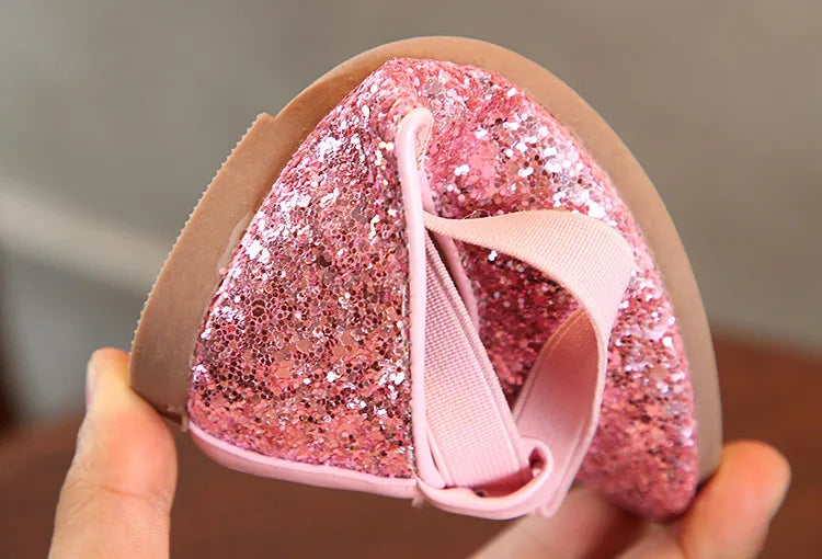 Glitter Sequin Princess Flats