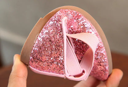 Glitter Sequin Princess Flats