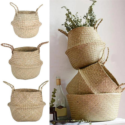 Wicker Foldable Picnic Basket Zerolife