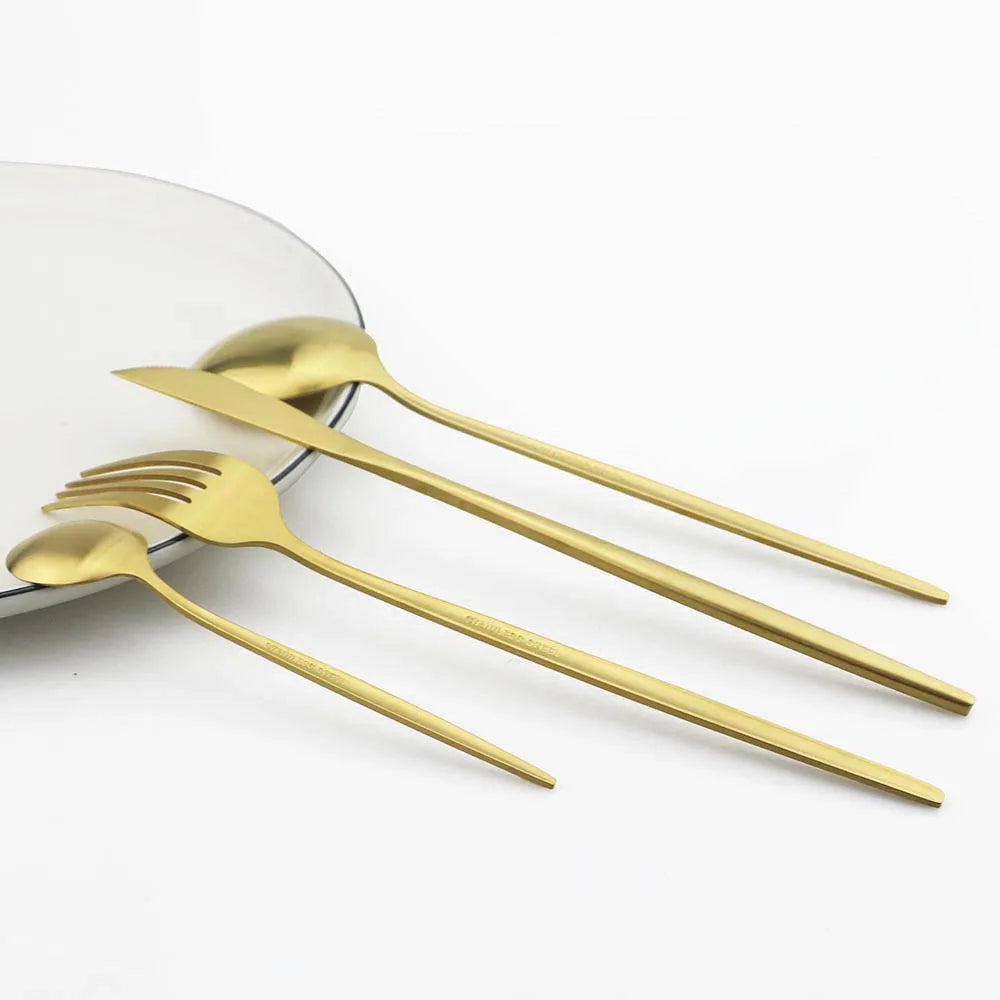 Stainless Steel Western Solid Cutlery Set Edition