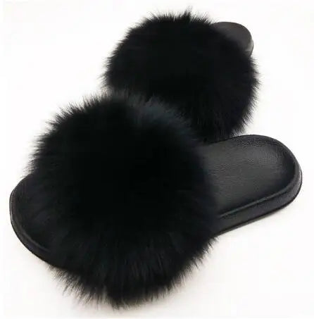 Fluffy Fur Slippers