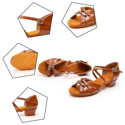 Satin Ballroom Dance Shoes