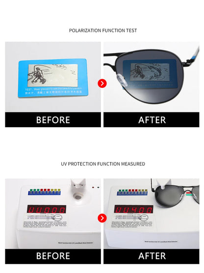 Men's polarized sunglasses
