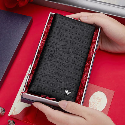 Long Leather Wallet