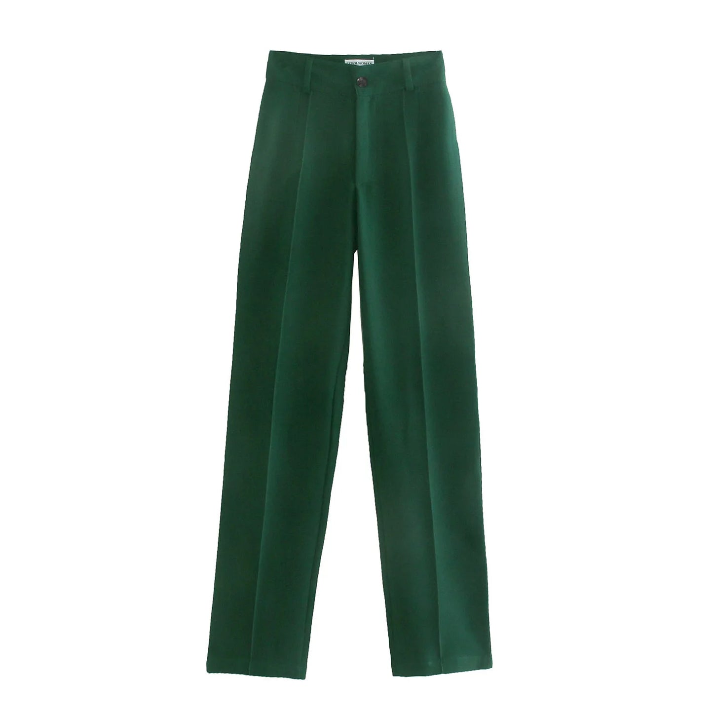 Ardm High Waisted Casual White Trousers Women Brown Stright Pants Office Lady Korean Style Women 2021 Pantalones De Mujer