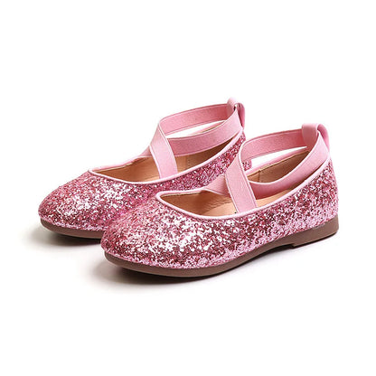 Glitter Sequin Princess Flats