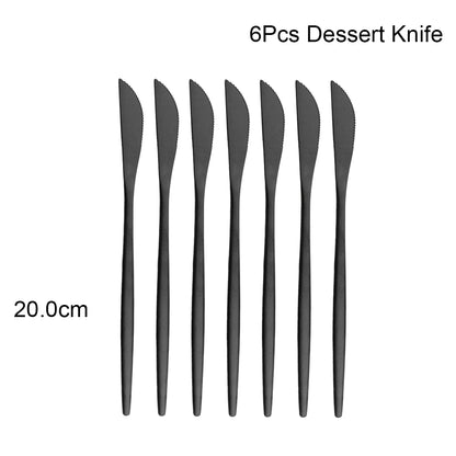 Stainless Steel Western Solid Cutlery Set Edition