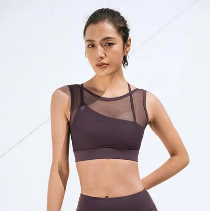 Push-Up Yoga Crop Top