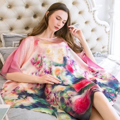 Silk Nightgown Sleepwear
