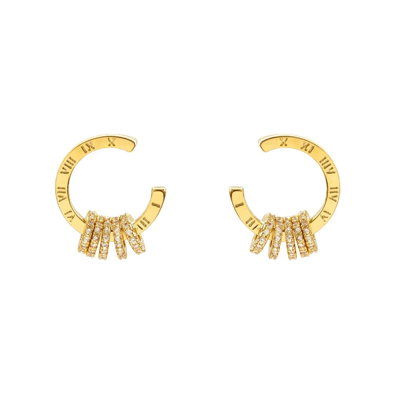 Geometric Stud Earrings